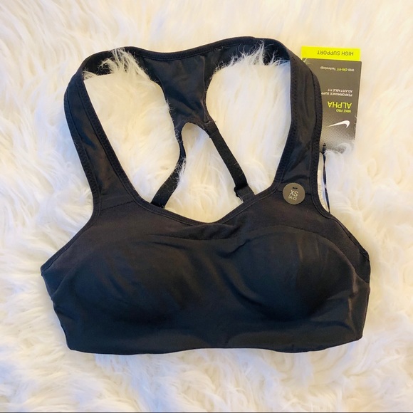 NIKE Alpha High Impact Bra AA0501-010 Sz XS - Picture 5 of 11